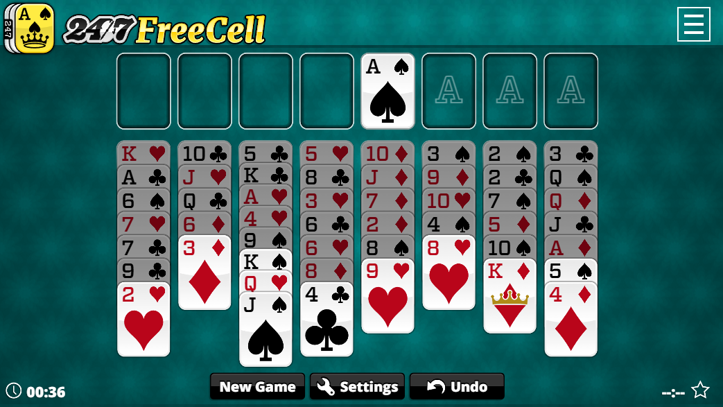 FreeCell Basic Rules